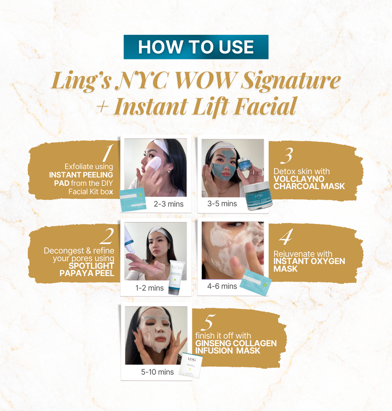 Ling’s NYC WOW Signature + Instant Lift Facial